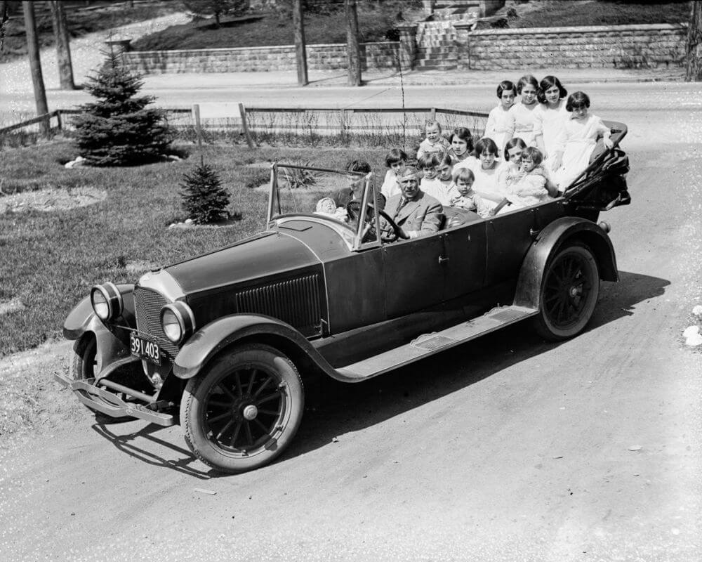 Discover Why This Family In 1920 Lined Their Children Up In Front Of A Car Quotes   